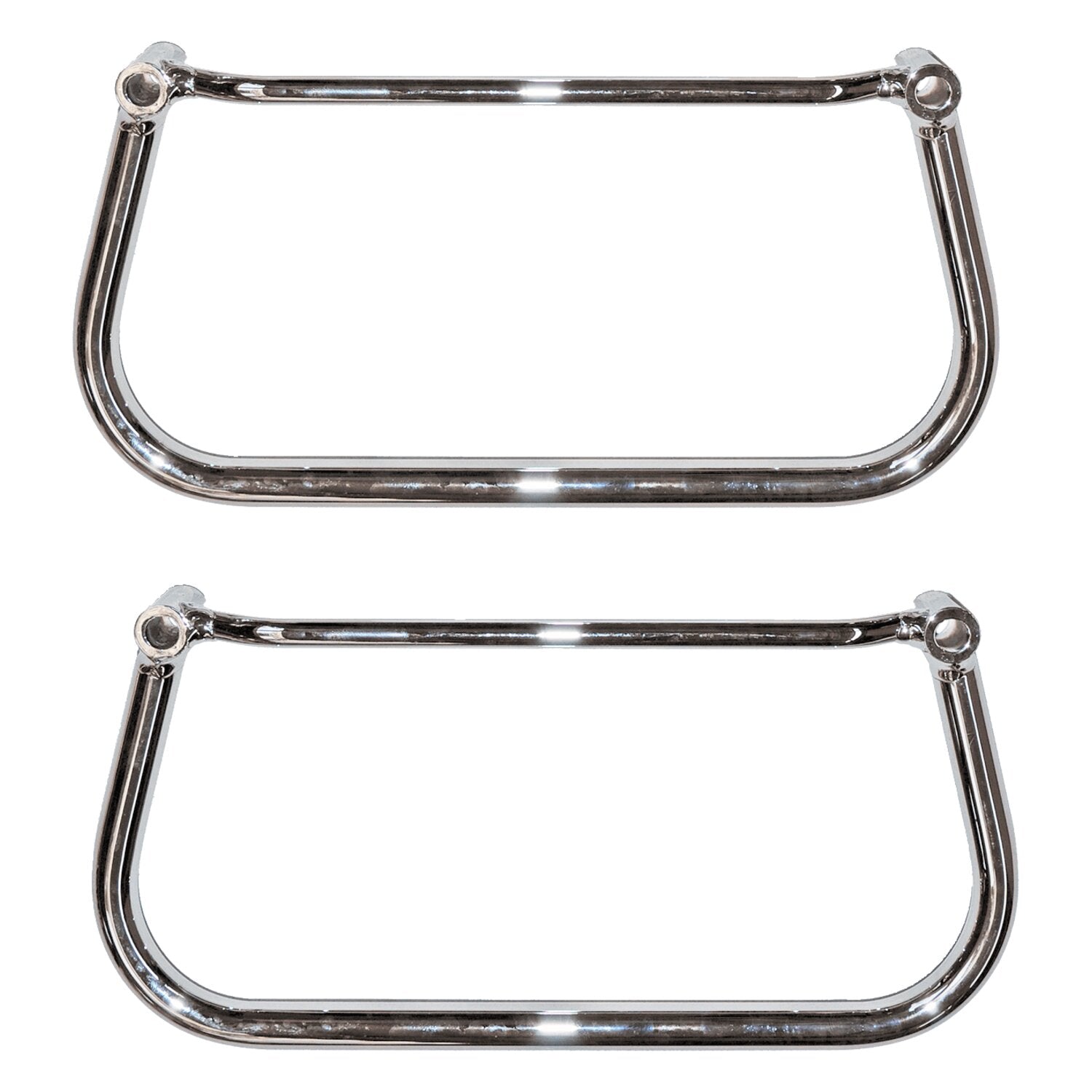 Longride saddlebag holder chrome
