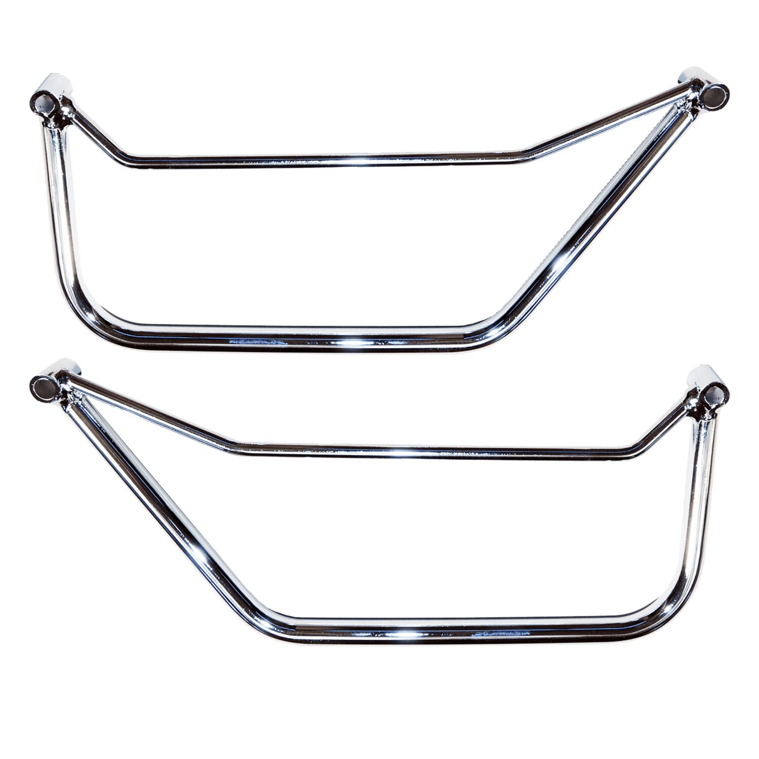 Longride saddlebag holder chrome