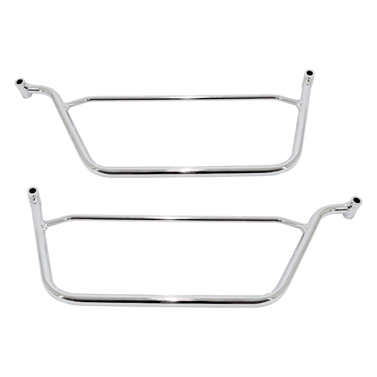 Longride saddlebag holder chrome