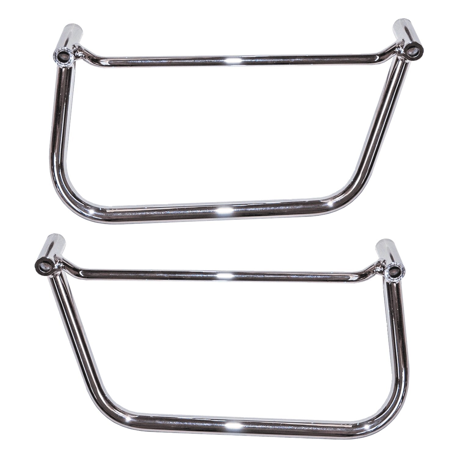 Longride saddlebag holder chrome