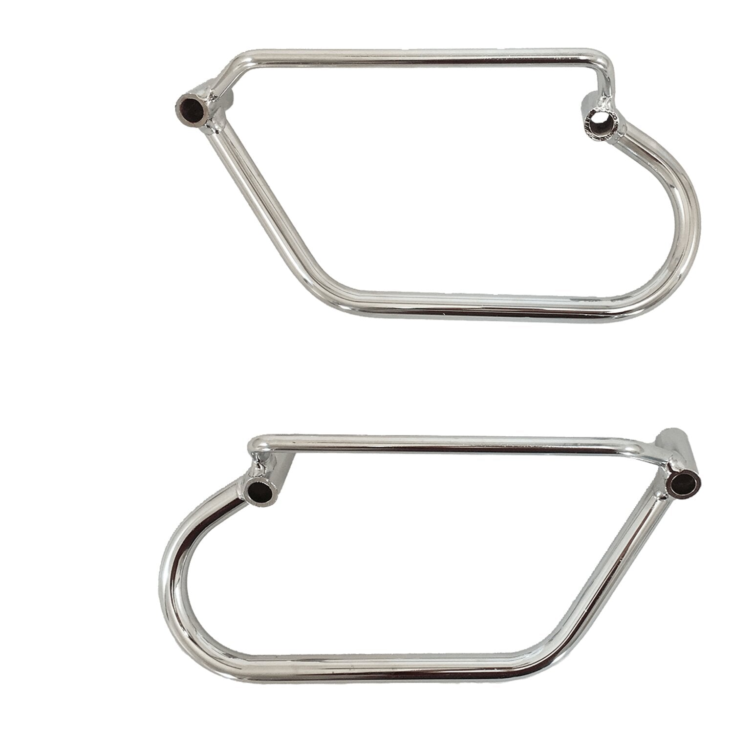 Longride saddlebag holder chrome