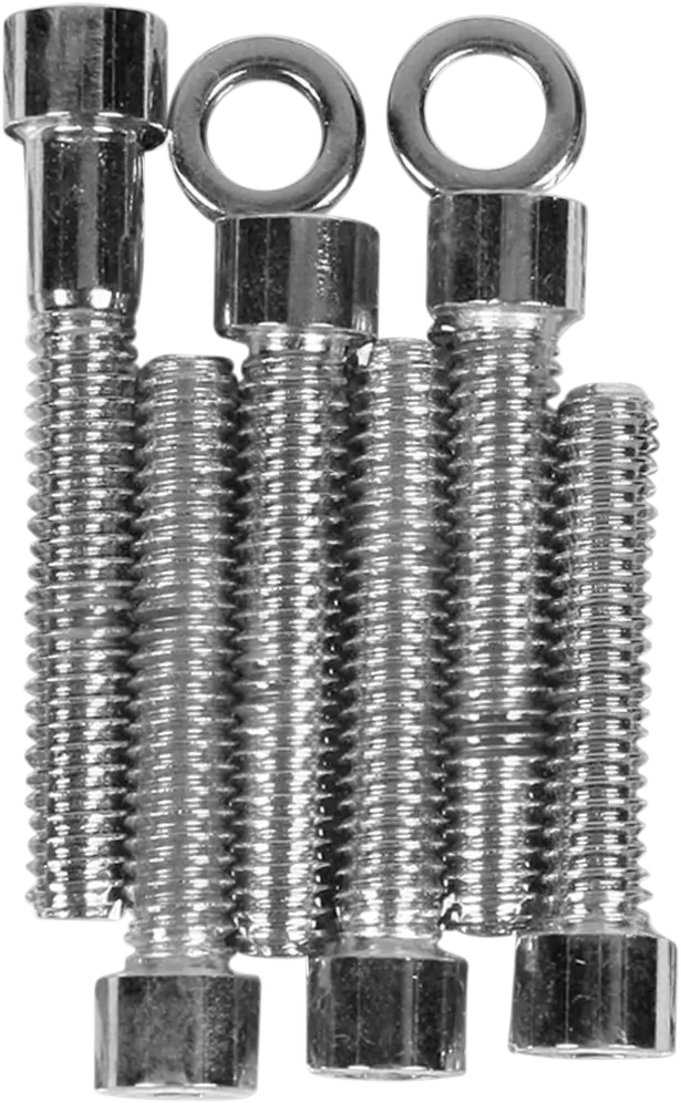Drag Specialties Polished Cam Cover Bolt Kit for Sportster 91-03
