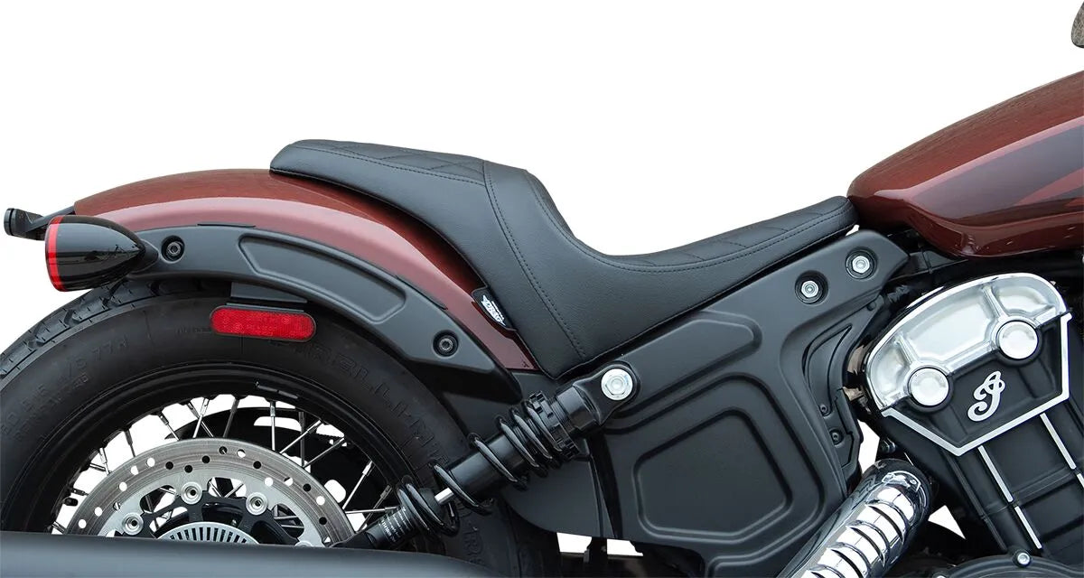Drag Specialties 3/4 Solo Seat - For INDIAN