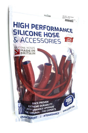 Samco Sport Radiator Hose Kit - Red Silicone