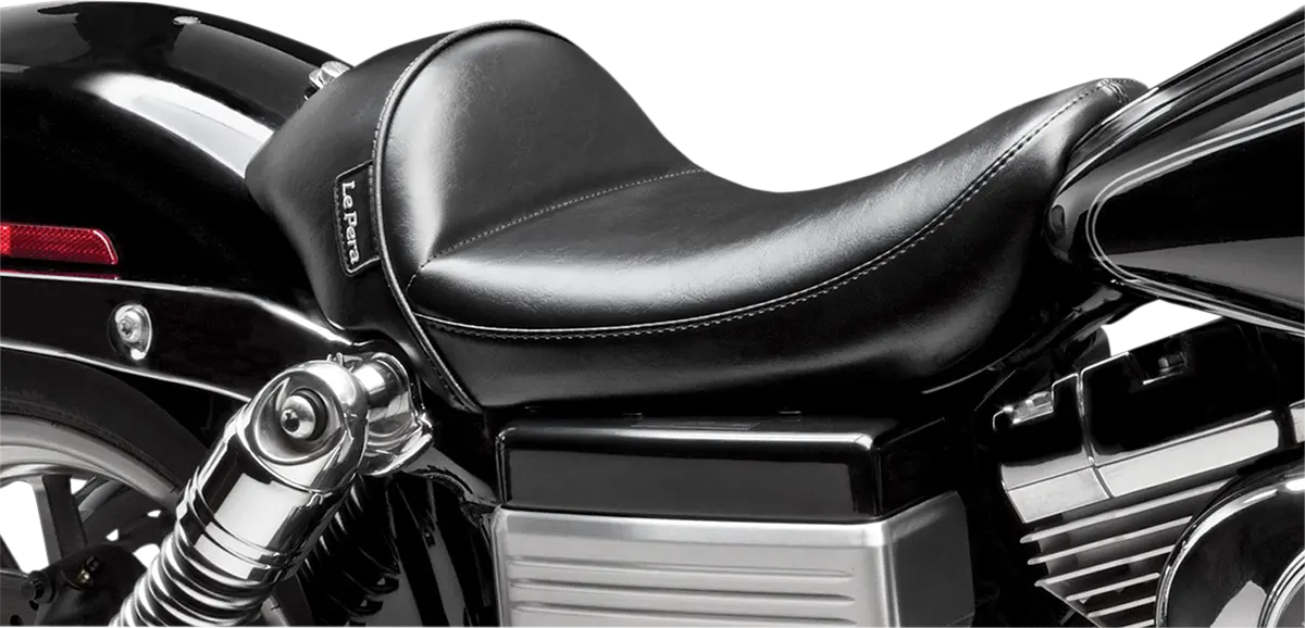 Le Pera Stubs Cafe Seat - For Harley Davidson