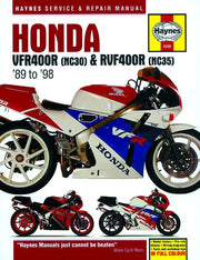 Haynes VFR400 Service Manual for Honda VFR400