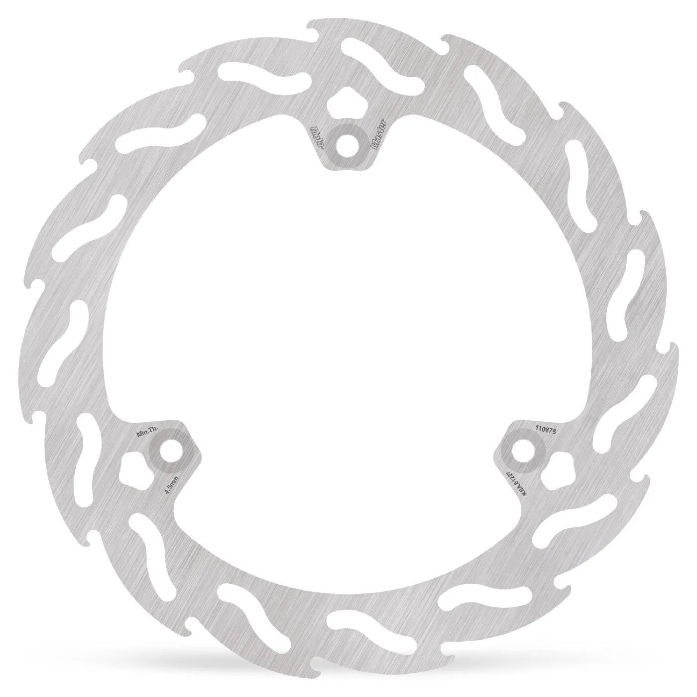 Moto-master Flame Series Feste Bremsscheibe - Hinten