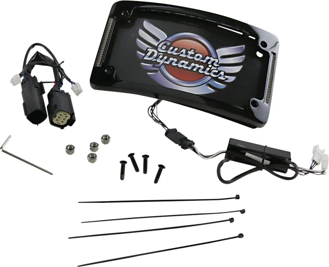 Custom Dynamics Led Radius License Plate Frame