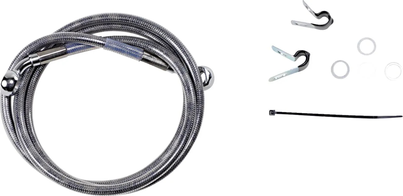 Drag Specialties Verlängerter Bremsleitungssatz für ABS-Modelle
