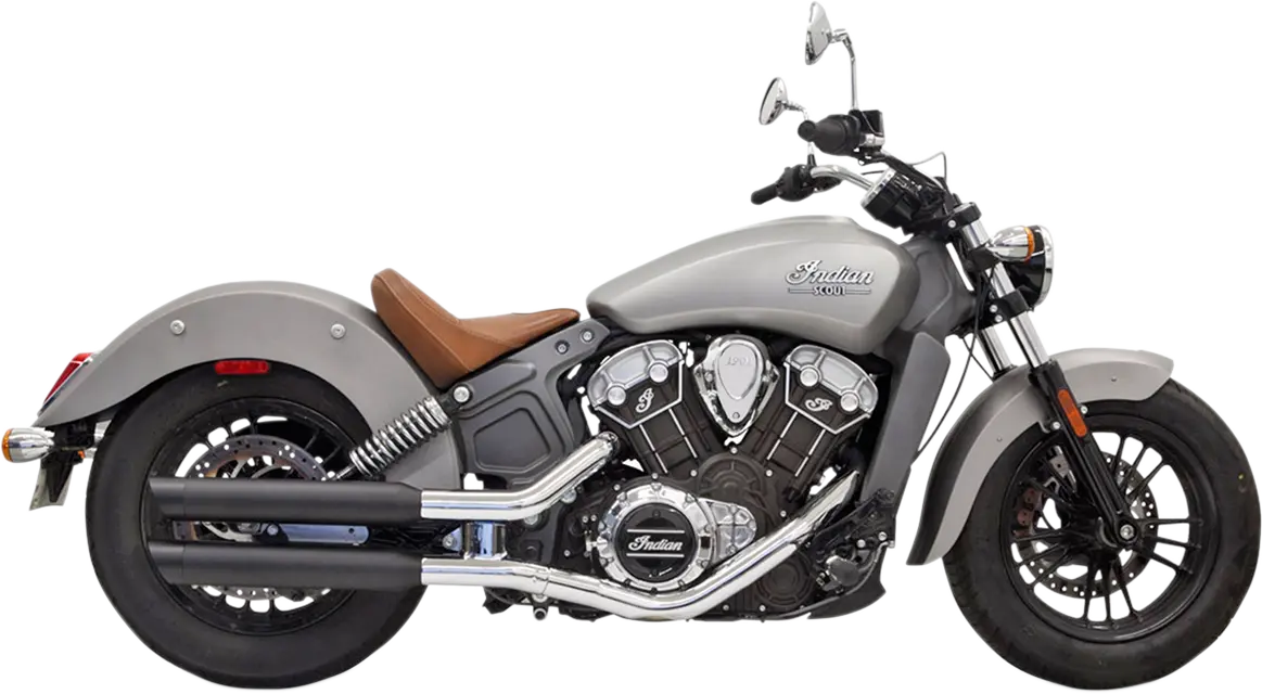 Bassani Xhaust Slip-On Schalldämpfer aus schwarzem Stahl
