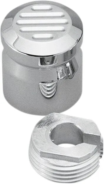 Pro-one Perf.mfg. Chrome Billet Choke Cable Knob Cover