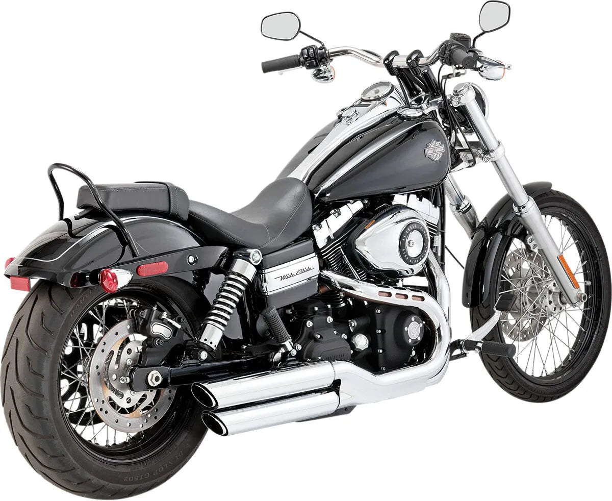 Vance & Hines 3" Round Twin Slash Slip-on Schalldämpfer