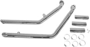 Cobra Drag Pipes Auspuffanlage Chrom