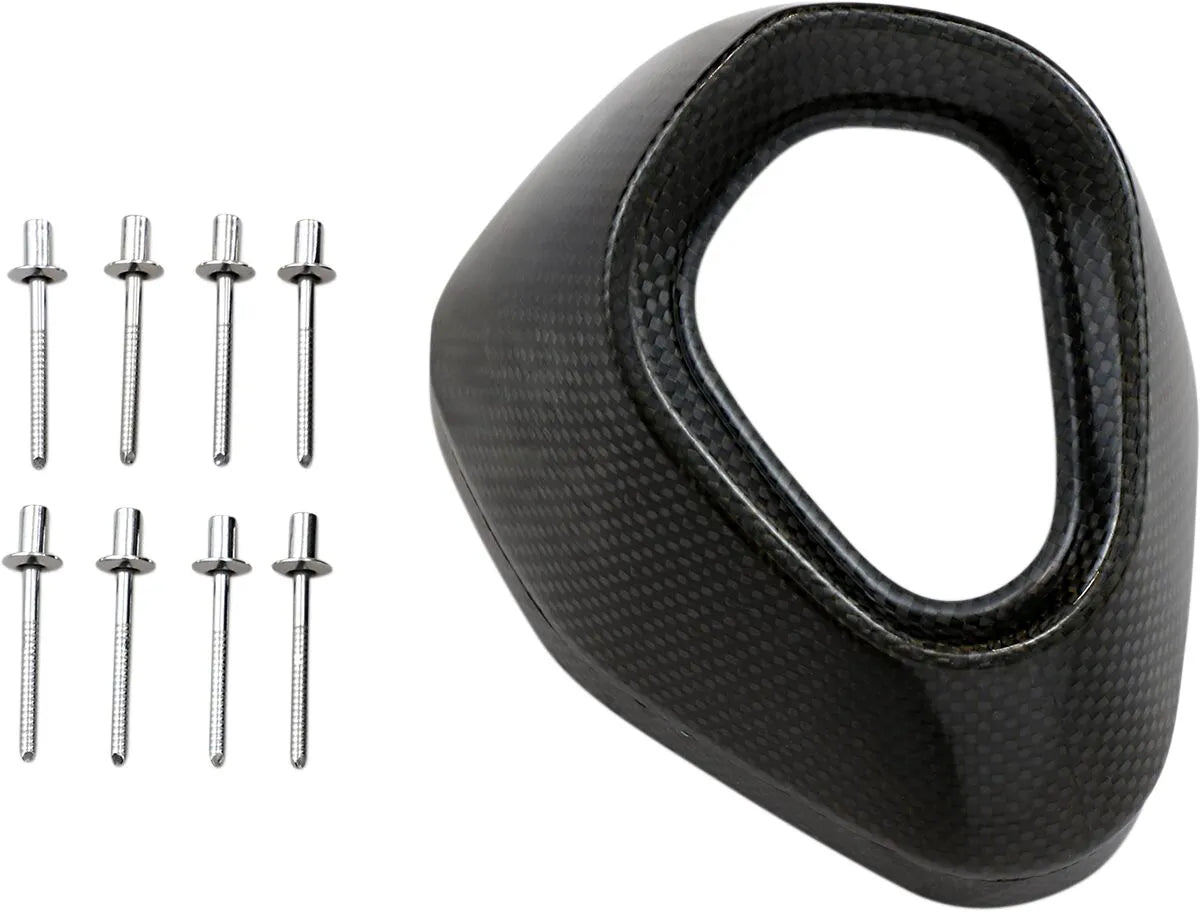 Akrapovic Endkappe für Schalldämpfer - Carbonfaser