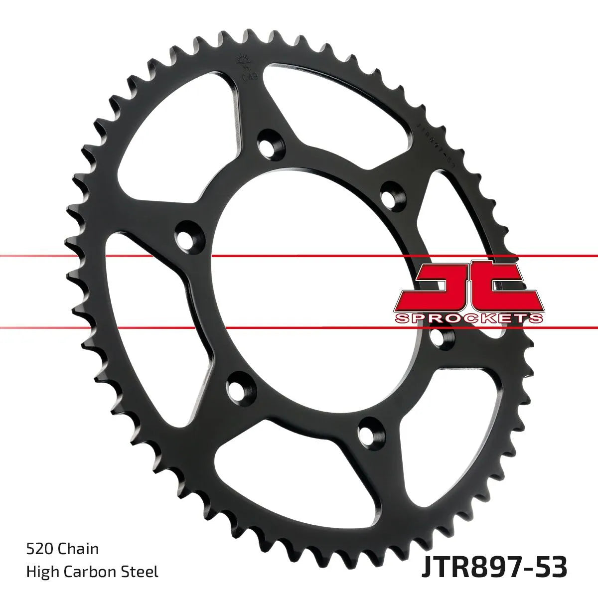Jt Sprockets Steel Rear Sprocket 520-53t