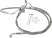 Drag Specialties Verlängerter Bremsleitungssatz für ABS-Modelle