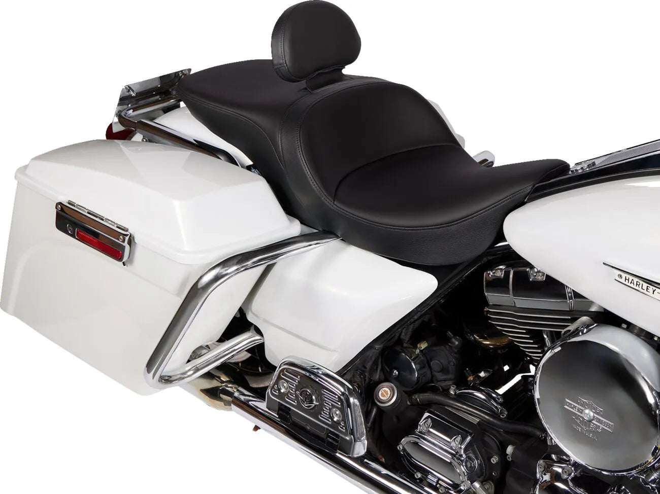 Drag Specialties Freedom Touring Seat - For Harley Davidson