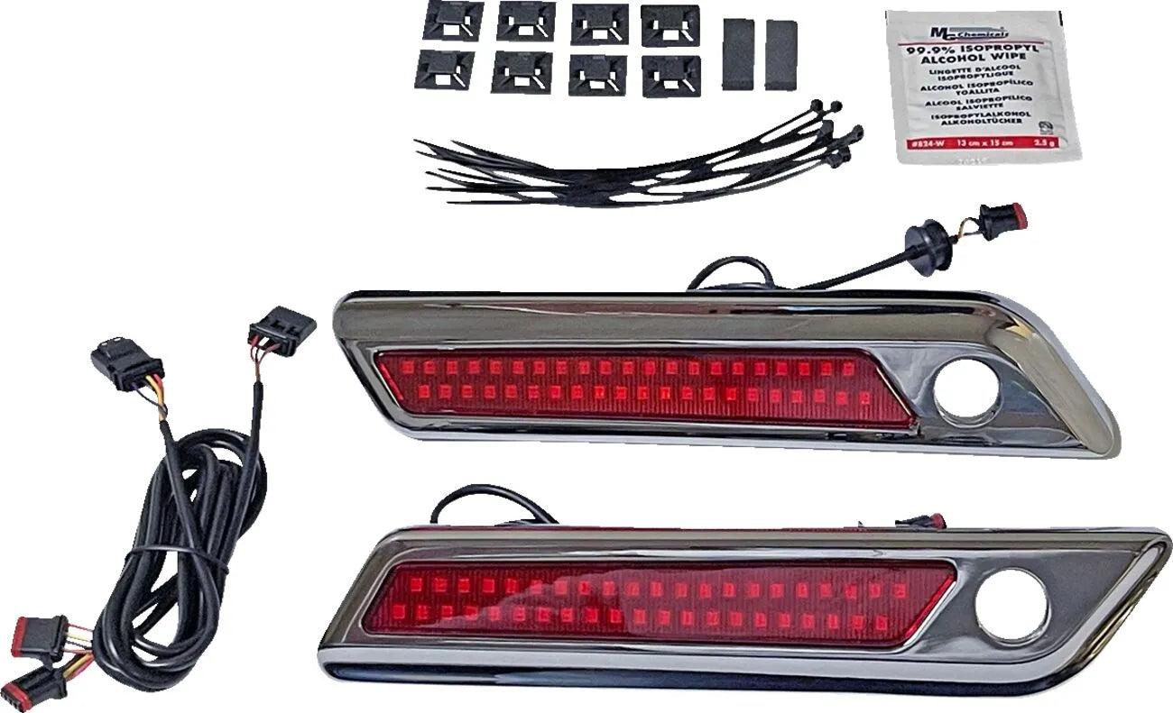 Custom Dynamics Saddlebag Latch Accent Lights