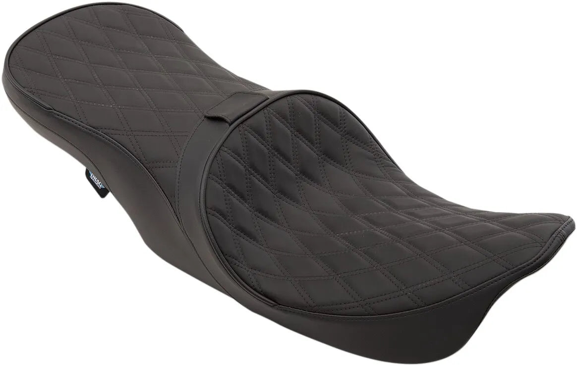 Drag Specialties 2-up Touring Seat - For Harley Davidson