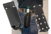 Texas Leather Can & Bottle Holder – Helmets