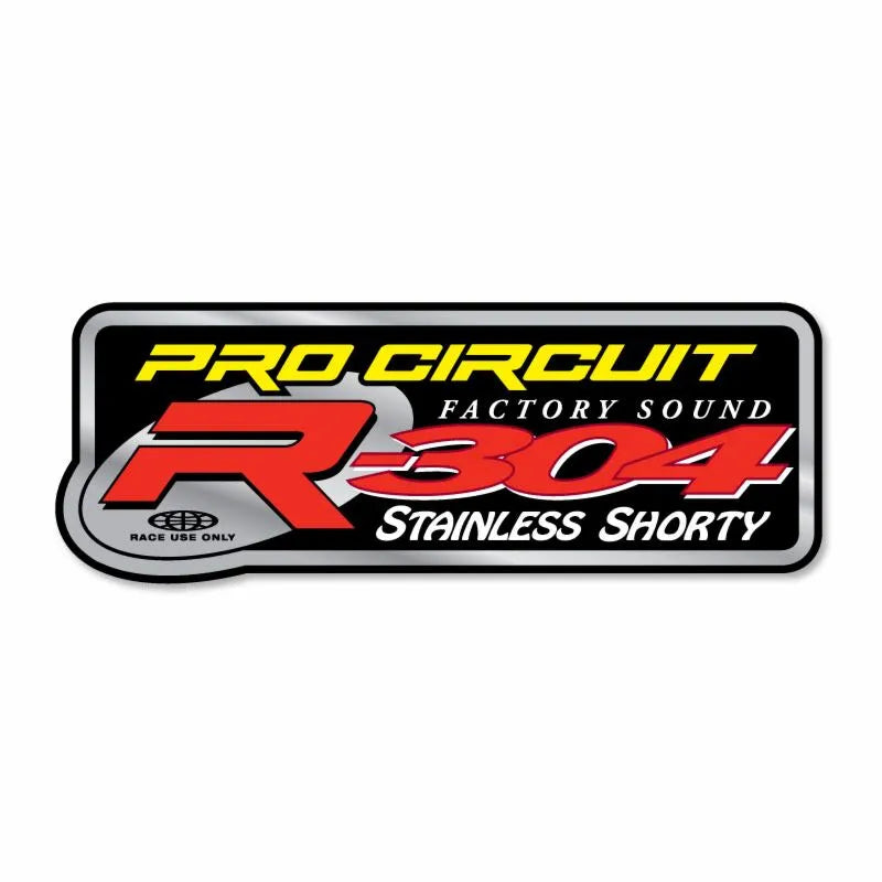 Pro Circuit Auspuff Aufkleber