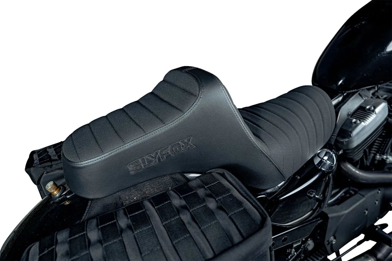Slyfox High Noon Seat - Ultimate Comfort - For Harley Davidson
