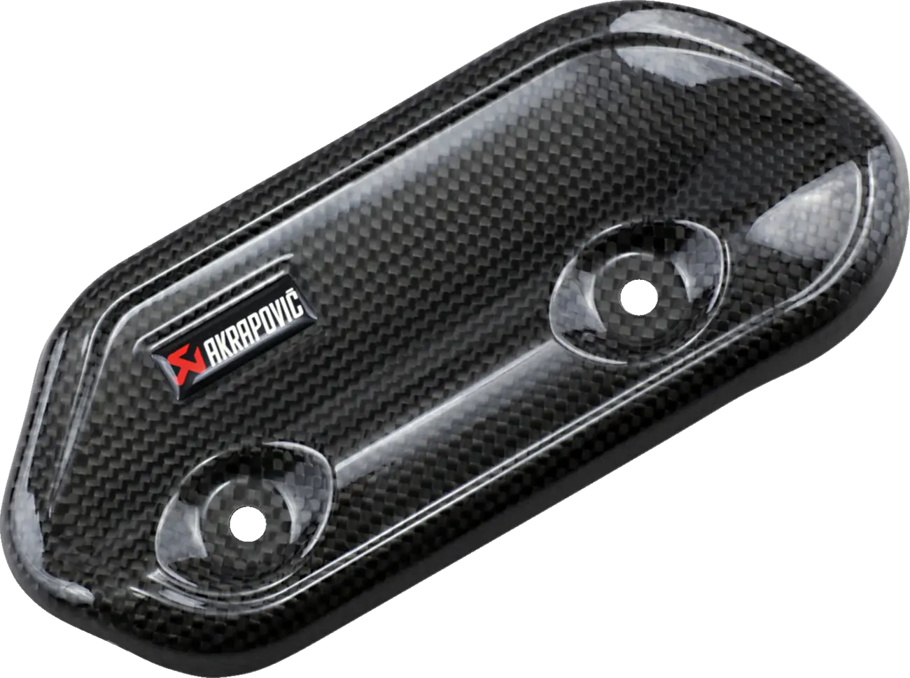 Akrapovic Hitzeschild für Auspuff - Carbon Fiber Schwarz