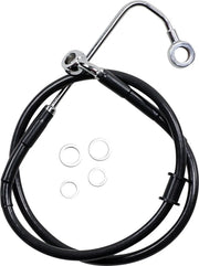 Drag Specialties Edelstahl-Bremsleitungssatz ABS Vorne Oben