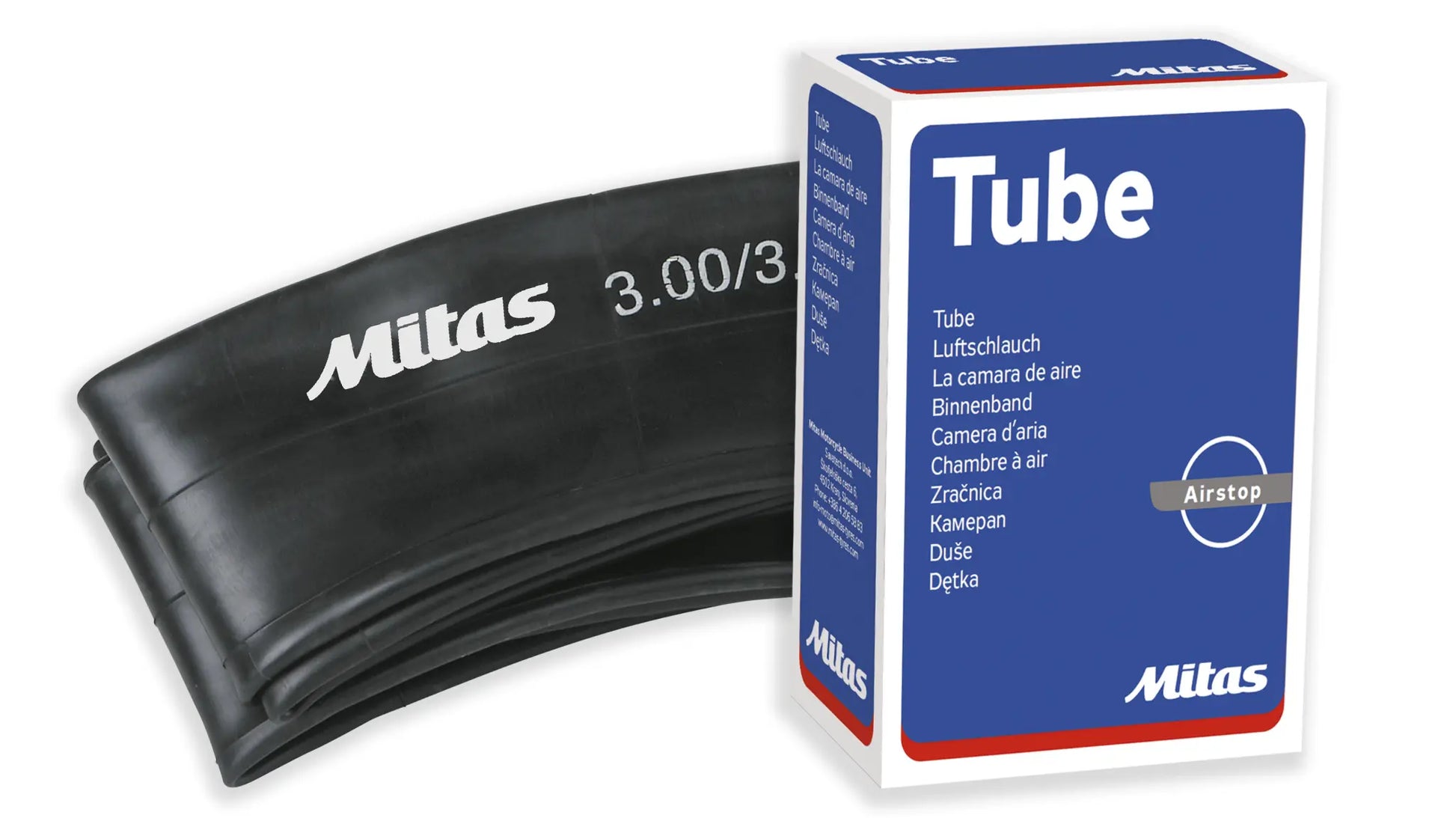 Mitas Inner Tube for 10" Rims (4.10-10 Tires)