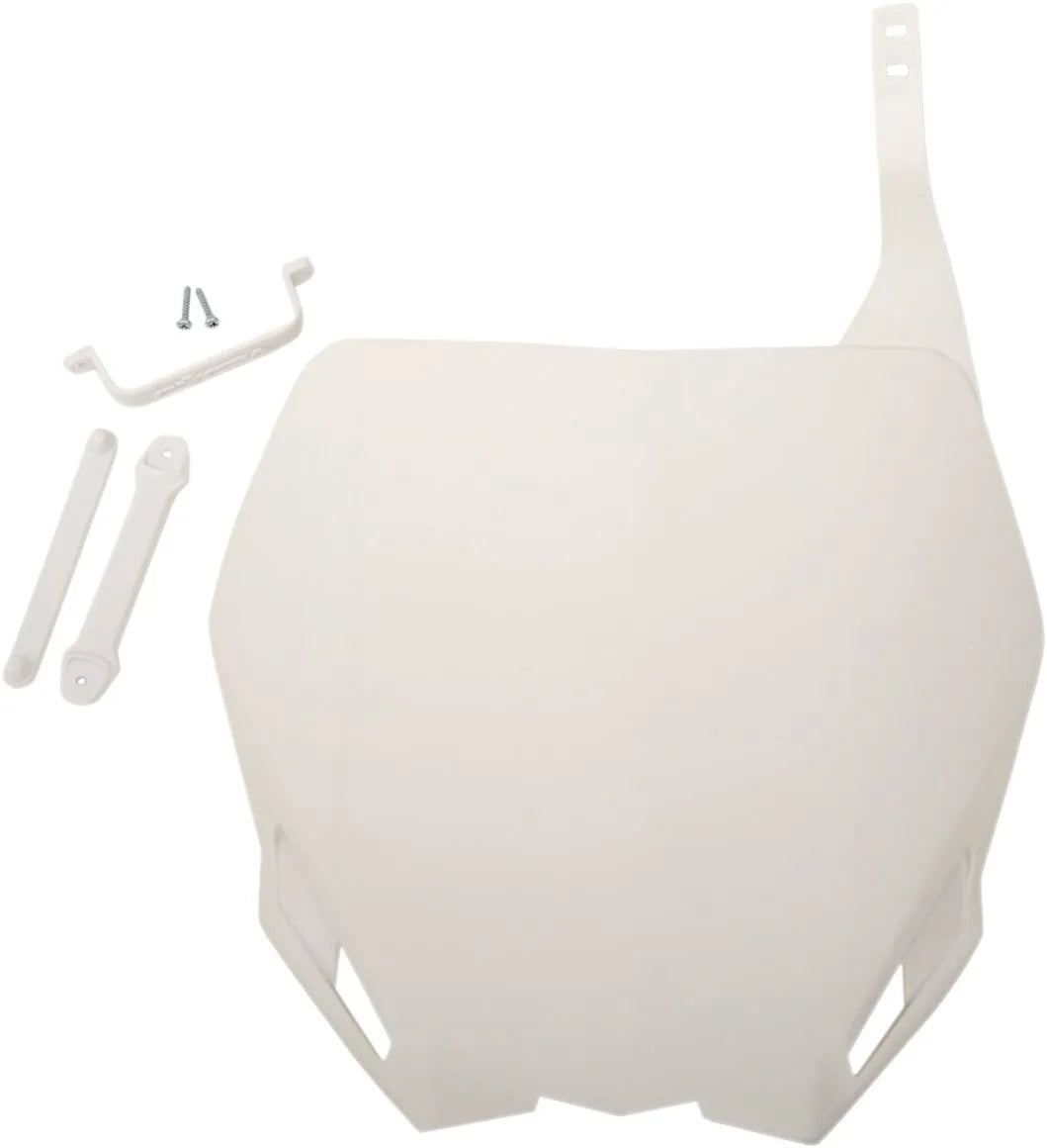 Cycra Stadium Number Plate White