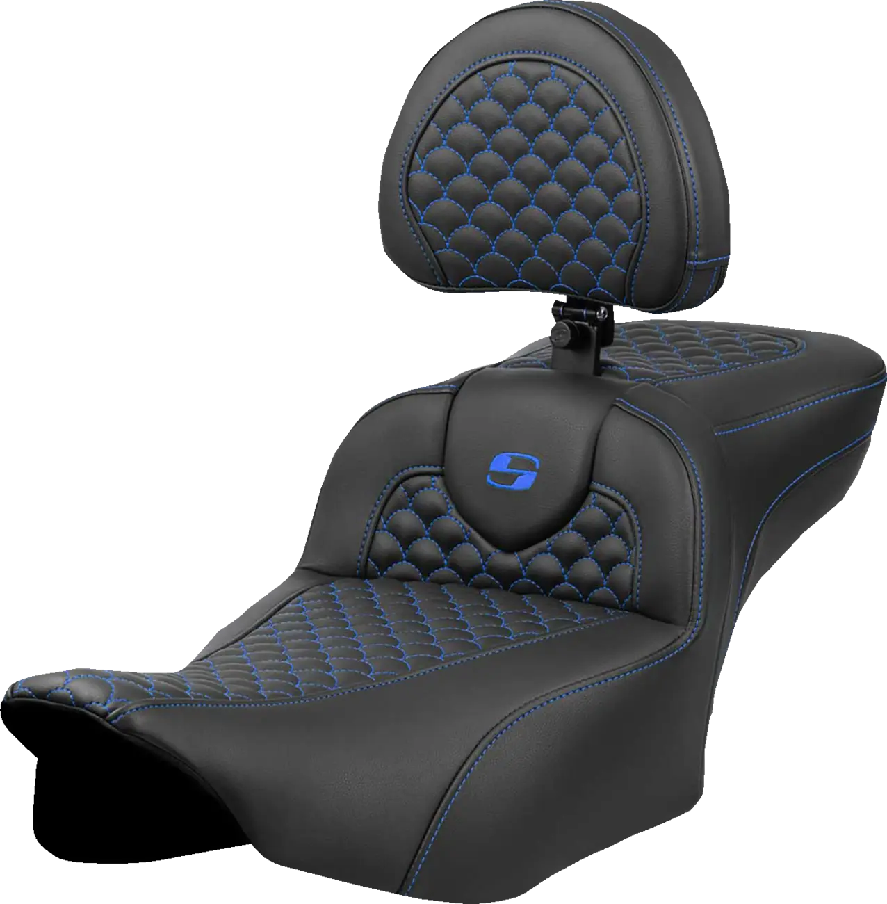 Saddlemen Dragon Scale Roadsofa Seat - For Harley Davidson