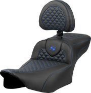 Saddlemen Dragon Scale Roadsofa Seat - For Harley Davidson