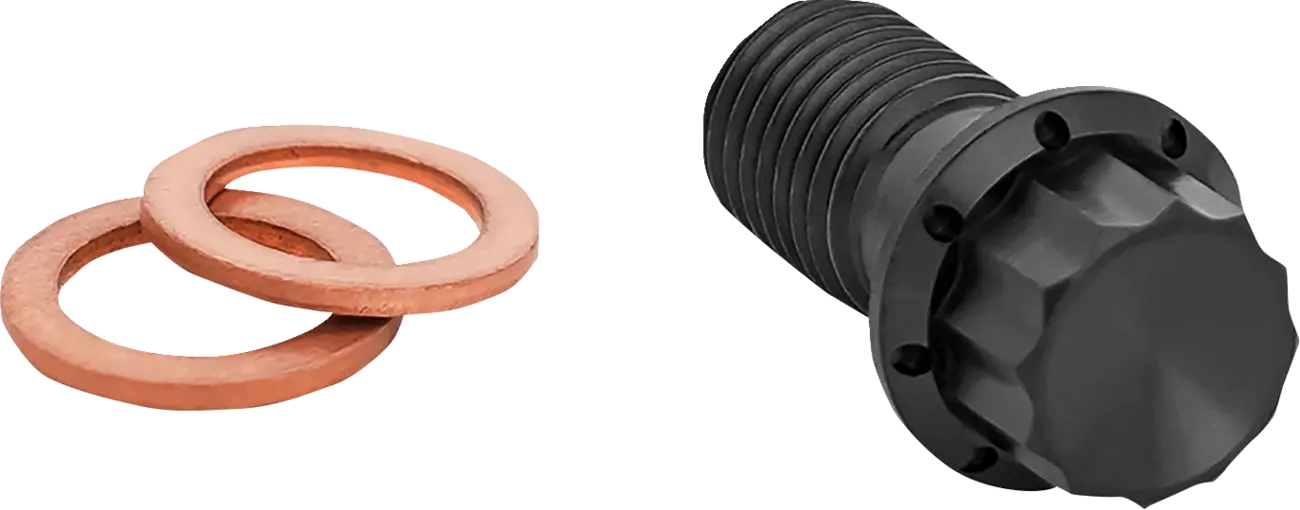 Arlen Ness Titanium 12-Point Banjo Bolt for M12 x 1.25