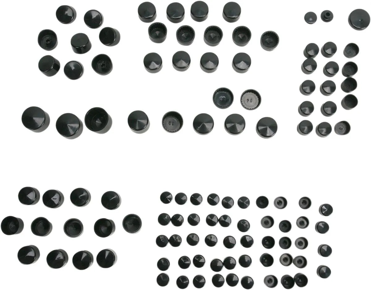 Drag Specialties Engine Bolt Cover Kit for Motorcycle Drivetrain