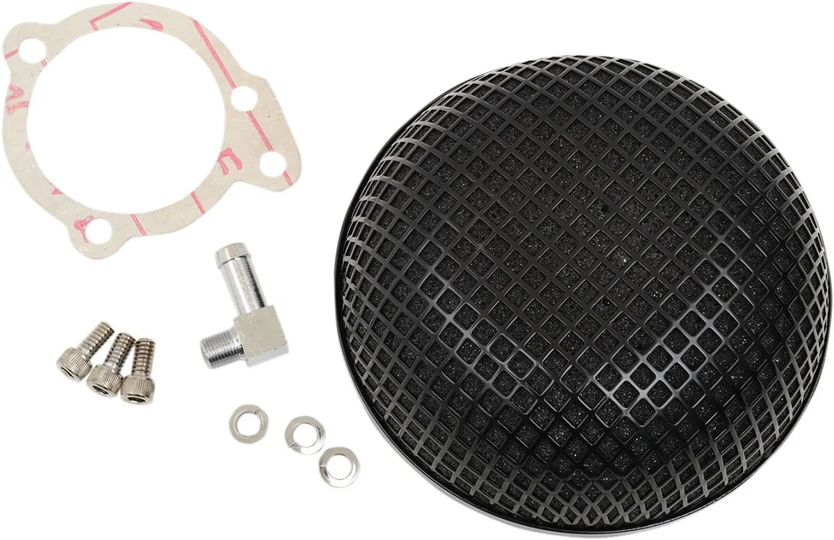 Drag Specialties "Bob" Retro-style Air Cleaner Kit