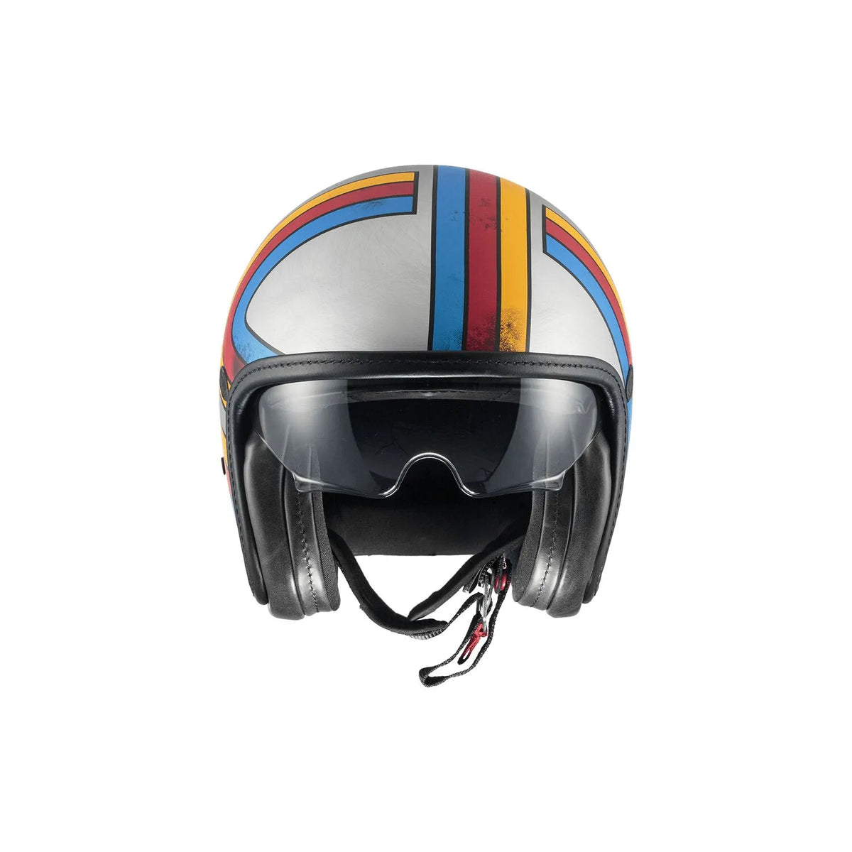 Premier Helmets Vintage Platinum Edition Open Face Helmet