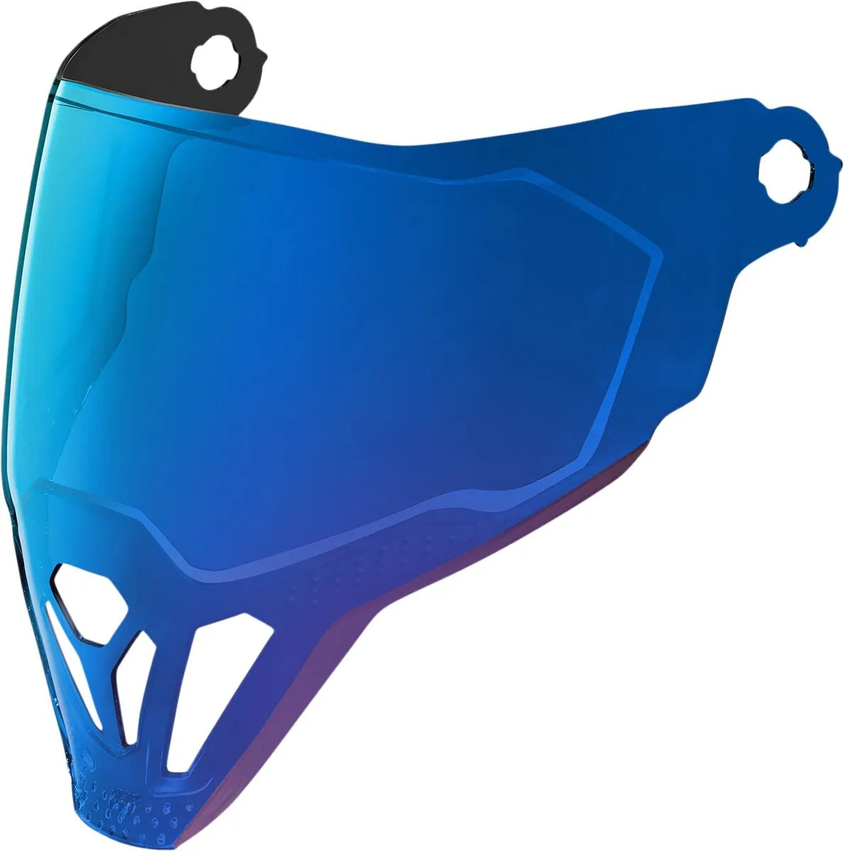 Icon Airflite ForceShield Outer Helmet Shield Mirror RST Blue