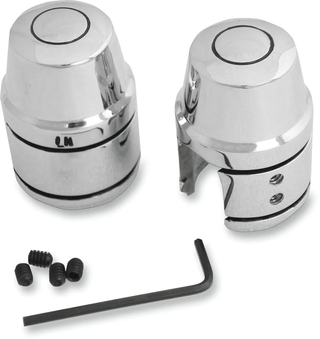 Drag Specialties Shock Bolt/stud Covers - Chrome