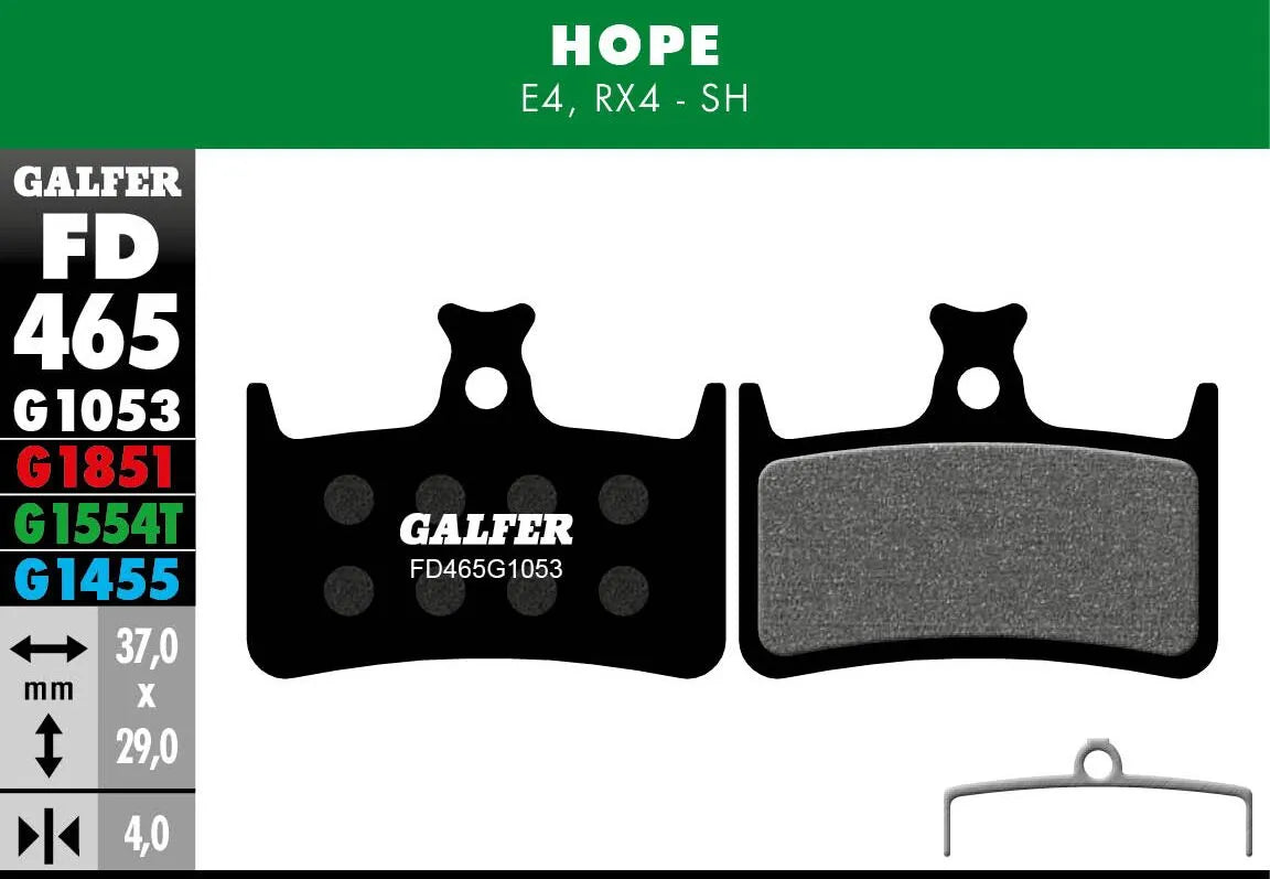 Galfer G1053 Semi-Metallic Brake Pads