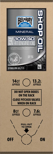 Bel-Ray 10W-40 Engine Oil 6 US Gallons