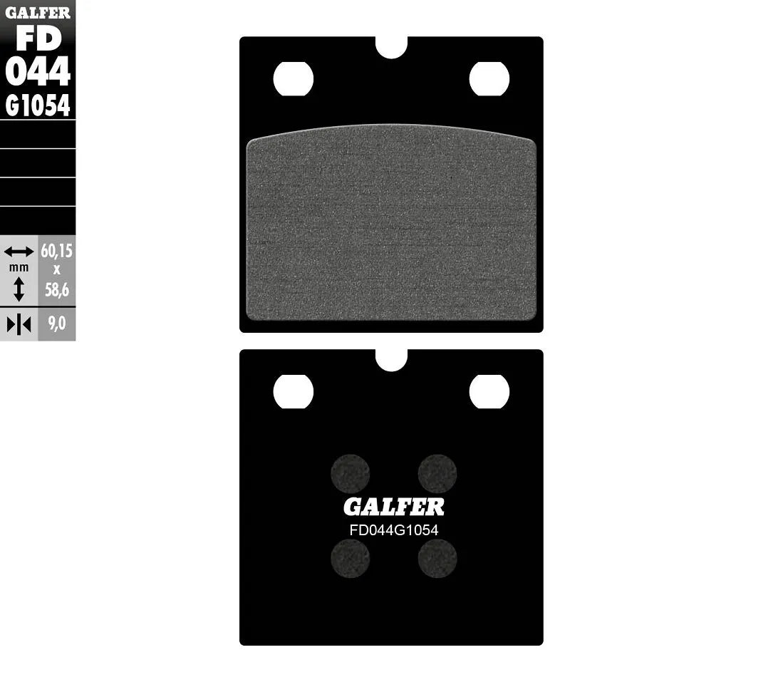 Galfer Semi-Metallic Bremsbeläge für OEM-Ersatz - Vorne