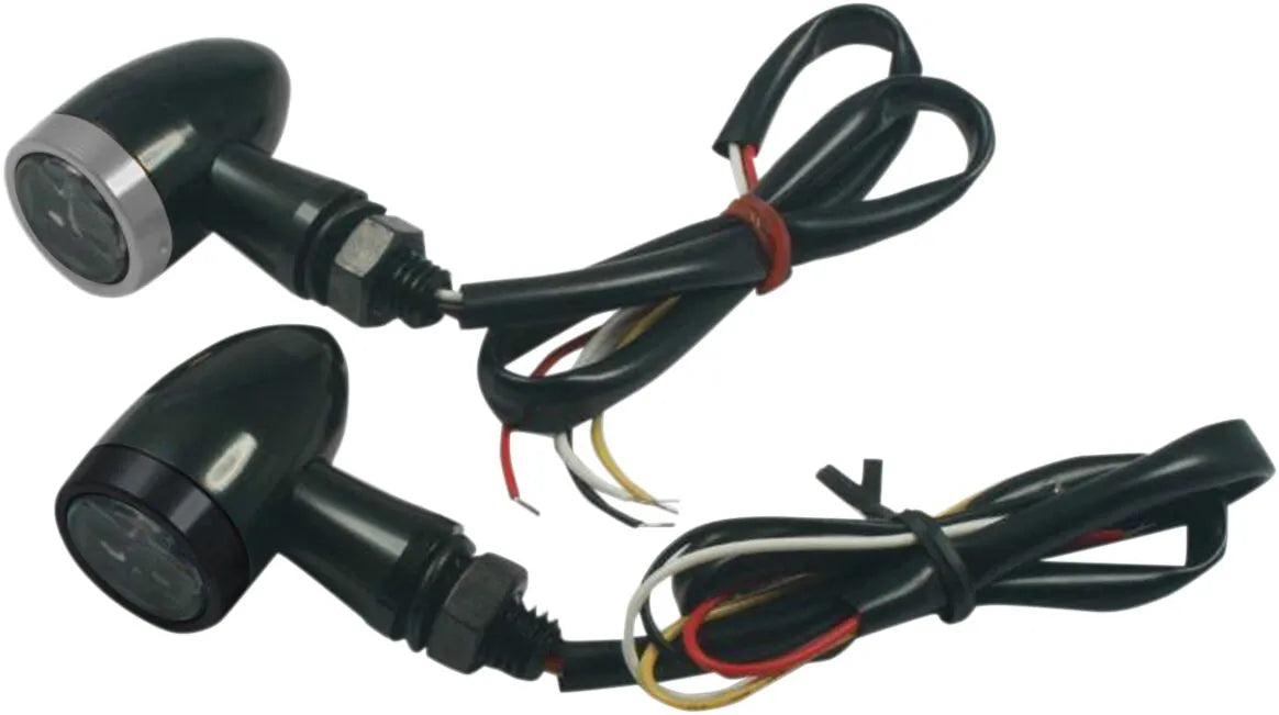 Parts Europe Led Bullet Turn Signals With Rings