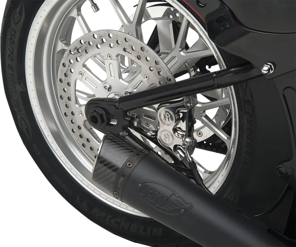Performance Machine Vierkolben-Bremssattel für Motorräder