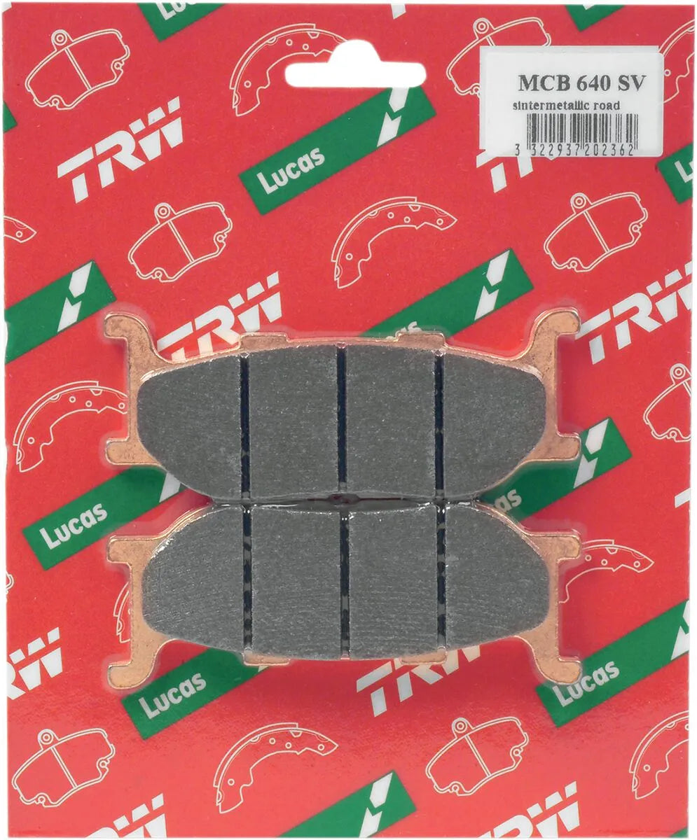 Trw Sv Series Sintermetall Bremsbeläge Für Frontbremsennutzung - Vorne