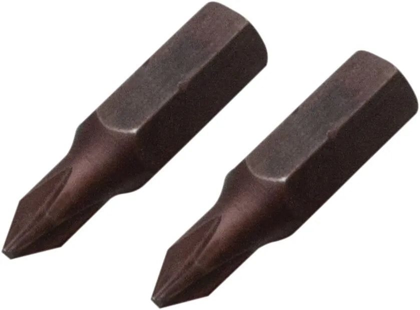 Motion Pro JIS #1 Cross-Head Hex-Drive Bits Black Pair