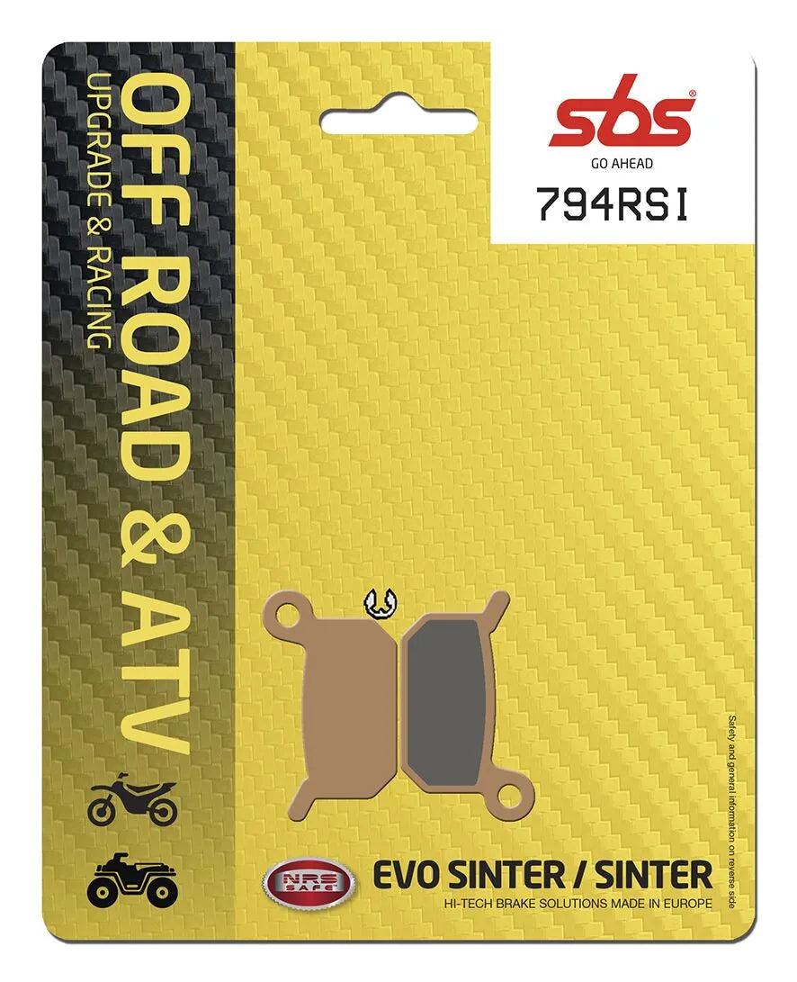 SBS RSI Offroad Racing Sintered Bremsbeläge Set - Vorne & Hinten