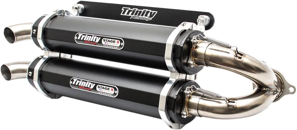 Trinity Racing Stage 5 Slip-On Dual Auspuff - Entfesseln Sie die Leistung!