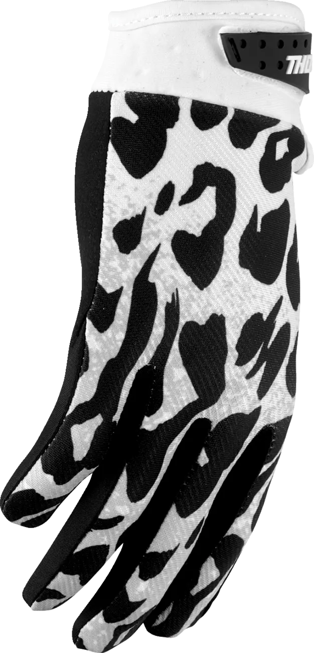 Thor Youth Launchmode Namir Gloves White/Black