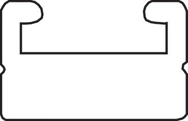 Garland UHMW Graphite Track Slide for Snowmobile Tracks