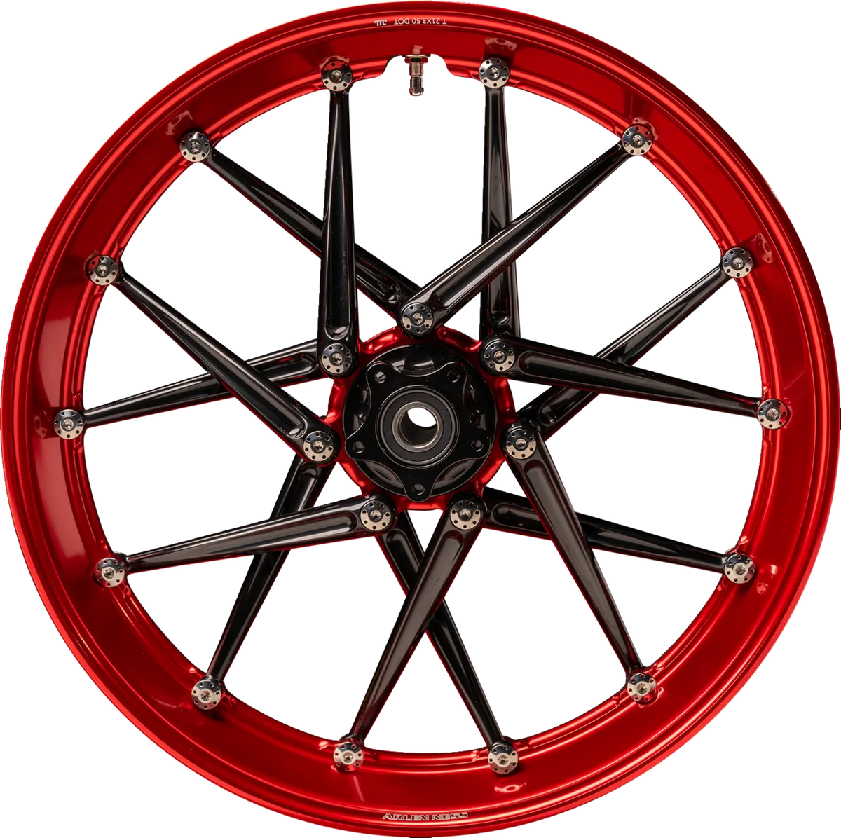 Arlen Ness Spoken Rim 21x3.50 Red/Black